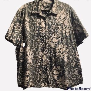 💜3/$30 Men’s 2XL Short Sleeve Shirt Distressed